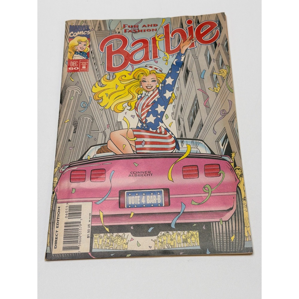 Marvel Comics Barbie Fun and Fashion Comic Book Direct Edition 1995